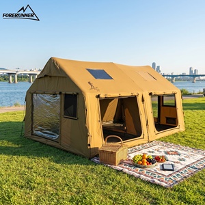 <span class=keywords><strong>Tente</strong></span> de camping gonflable Forerunner 13,68 m² à deux pièces, en coton Oxford TC, imperméable, respirante, pour la famille, avec fenêtre de toit - Product Image 1