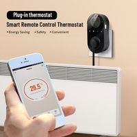 Termostato Digital Programable Enchufable Beca BHT-12-LCD, Control Inteligente de Temperatura por WiFi, Relé de 5A, Garantía de 2 Años, Uso Doméstico