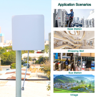 Routeur extérieur réseau à gain élevé robuste pcb montage mural lte routeur externe ts9 extérieur 28dbi 3g 5g 4g antenne