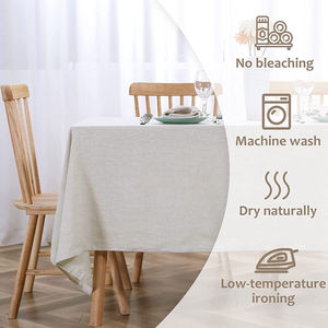 Nappe de mariage élégante au design moderne pour les célébrations festives Couverture élégante du Ramadan Technique tissée - Product Image 4