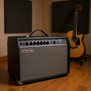 Amplificateur de guitare S Core 40W, ampli de pratique portable, sortie mono, connexion par câble électrique - Product Image 2