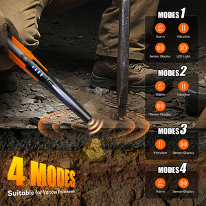 Hazine avcılık ve madencilik için mükemmel LED ekran ve IP68 su geçirmez derece ile yüksek hassasiyetli el <span class=keywords><strong>Metal</strong></span> dedektörü - Product Image 3