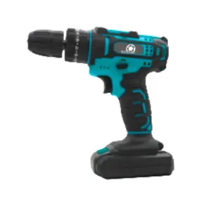 Good Quality 12V Cordless Drill Set with Two Batteries Plastic Box Screwdriver Machine