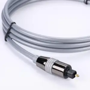 New To Digital Fiber Optic Cable Audio Toslink TX-TP006 Connector Jack Toslink To Toslink Cable