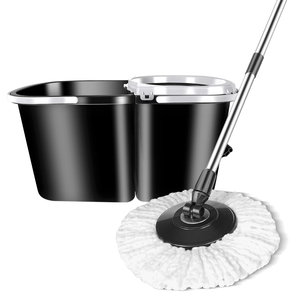 Masthome Nhà Máy Giá Khô Ướt Bụi Siêu 360 Xoay Quay Lười Biếng Dễ Dàng Cơn Lốc Xoáy Lau 360 Xe Rửa Xoay Lau Và Xô Bộ - Product Image 1