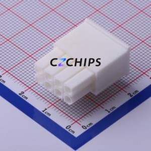 770579-1 Housing (Wire-to-Board / Wire-to-Wire) P=4.14mm Connector 2x4P 4.14mm 4.14mm 2 - Product Image 2