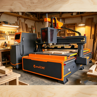 Machine de fraisage CNC industrielle ATC pour la fabrication de meubles et la gravure sur bois