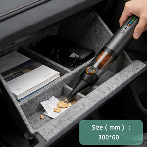 Aspirateur à main sans fil rechargeable JDA, aspirateur à poussière pour voiture, avec une forte aspiration pour la voiture et la maison - Product Image 1