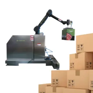 Made In China Palletizing Machine Carton Bag Case Packing Line 6 axis Anki Vector Robot Palletizer