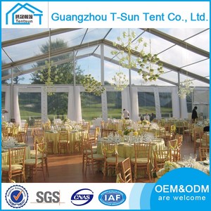 1000 plazas claro grande techo de aluminio al aire libre de la alta picos carpa <span class=keywords><strong>para</strong></span> fiesta de boda - Product Image 5