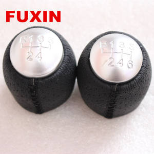 Pomo de palanca de cambios de cuero Fuxin de 5 y 6 velocidades manual para Alfa Romeo 159 Brera Spider 2005 2006 2007 2008 20 - Product Image 3