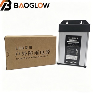 400W 60W 120W 200W 300W 180-240V 12V ประสิทธิภาพ 85% IP43 แหล่งจ่ายไฟกันน้ำ บอร์ดโมดูลแรงดันคงที่ ไดรเวอร์ LED - Product Image 4