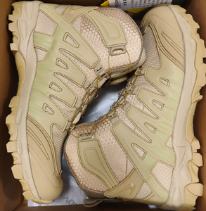 Bottes en cuir de vache véritable DFE04 Desert Khaki Green Black Ranger - Product Image 6