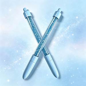 High-Appearance <b>Crystal</b> Fairy <b>Wand</b> Ballpoint Pen with Custom Corporate Logo Blue Black Ink Bulk Packaging-Promotional Gift Pens - Product Image 3