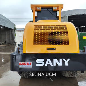 Rouleau compresseur d'occasion à bas prix Shantui R20MA SANY 20 TONNES à vendre Matériel de construction d'occasion à vendre - Product Image 3