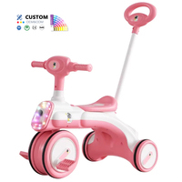Trike à 3 roues de haute qualité Nouveau design pour bébé et enfants Tricycle vélo avec musique légère Voiture électrique en plastique pour enfants