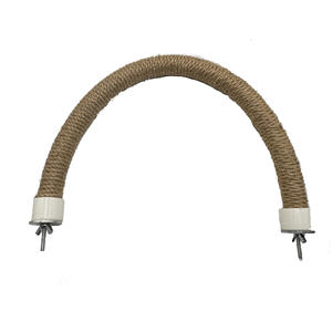 Heybo Modern stil toptan ahşap kuş kafesi aksesuarları papağan standı sopa üzüm topu Perching ev hayvanı ürünü oyuncak malzemeleri - Product Image 2