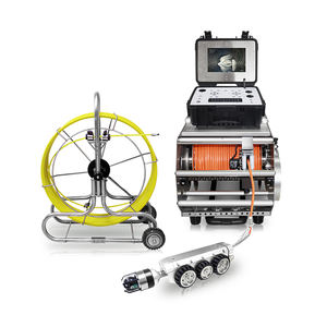 360 Graus Rotação Sewer <span class=keywords><strong>Pipe</strong></span> Inspeção Crawler Robotic Camera Com Customized <span class=keywords><strong>Inspection</strong></span> Report - Product Image 6