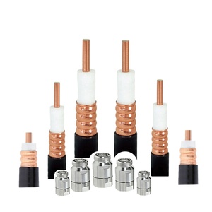 Trung Quốc Nhà sản xuất của superflexible đồng trục Viễn Thông Ống Cáp LCF12-50J pre-feeder Cáp 1/2 1/4 7/8 1-5/8 rfs trung chuyển cáp - Product Image 1