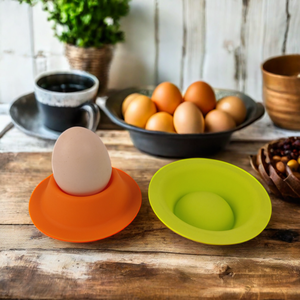 Refine Factory Bestseller Lebensmittelechter Silikon-Eierhalter Langlebiger Umweltfreundlicher Küchen-Eierbehälter für Haus & Küche - Product Image 5