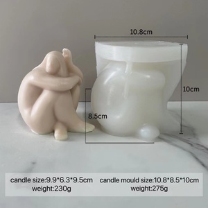 Molde de Silicona para Velas Aromáticas con Forma de Cuerpo Humano, para Decoración Hecha a Mano - Product Image 5