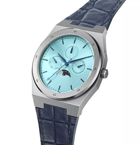 Montres automatiques hommes chronographe de luxe hommes chronographe de luxe poignet à quartz <span class=keywords><strong>chrono</strong></span> ool technologie noire conçue par la majorité - Product Image 4