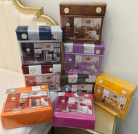 Ensemble de draps de lit 8 pièces avec rideaux assortis, différents motifs, personnalisation en petites séries, tissu prêt à l'emploi, livraison rapide, toucher doux