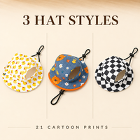 Chapeau pour animaux de compagnie : Mini chapeau de paille en jean avec oreilles dégarnies, idéal pour chiens et chats, accessoire de costume pour Corgi et Teddy