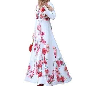 Colorful Fashion Embroidery Islamic Clothing Women Muslim Dresses <strong>Abaya</strong> - Product Image 5