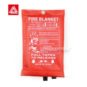 CE certification welding fire blanket 2m*2m size shoddy blanket 430GSM fire retardant blanket