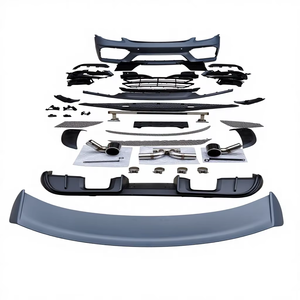 Paraurti Aftermarket per auto per <span class=keywords><strong>718</strong></span> <span class=keywords><strong>Porsche</strong></span> upgrade al bodykit stile GT4 RS 2016 + - Product Image 1