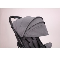 Poussette bébé SHUANGXING SX-S600, nouvelle poussette pliable avec cadre en alliage d'aluminium, barre de traction, pliage à une touche, poussette élégante pour tout-petits de 0 à 3 ans