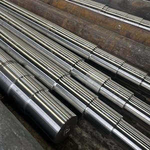 Arbre d'hélice en <span class=keywords><strong>acier</strong></span> allié 20CrMnTi usiné avec précision pour moteurs marins - Exportateur - Product Image 1