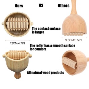 Herramientas para esculpir Terapia de madera Masaje <span class=keywords><strong>Rodillo</strong></span> <span class=keywords><strong>Copa</strong></span> Masajeador Para celulitis Y Grasa Masajeador Para celulitis Aplicación corporal - Product Image 6