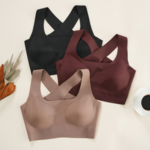 BS240 Odm/Oem Wireless <span class=keywords><strong>Bralette</strong></span> morbido reggiseno Top senza fili senza fili reggiseno senza cuciture <span class=keywords><strong>con</strong></span> <span class=keywords><strong>coppe</strong></span> rimovibili - Product Image 1