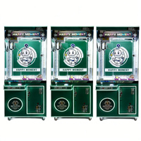 Machine à griffes à monnayeur commerciale pour attraper les jouets, équipement d'arcade avec force de griffes réglable et affichage des prix