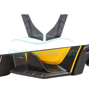 طقم ناشر خلفي من ألياف الكربون بتصميم مانتا راي مع شفة جانبية وحواف جانبية لسيارات GR MK5 A90 A91 2019+ - Product Image 6