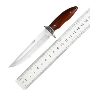 Hochwertiges 3Cr13 Edelstahl-Klingen-Fulltang-Jagdmesser mit Holzgriff – Langlebiges Survival- und Outdoor-Camping-Werkzeug - Product Image 6