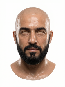 Masque en silicone réaliste sur mesure OEM, livraison rapide, délai de production rapide, visage complet réaliste pour accessoire de <span class=keywords><strong>film</strong></span>, costume d'Halloween, cosplay - Product Image 5