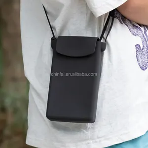 Chinfai Hot Silicone Multi-funzione donna uomo impermeabile tracolla borse per telefono cellulare