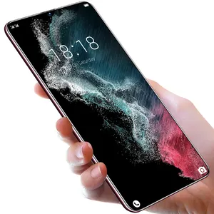Беспроводной Wi-Fi игровой видео телефон Новый трансграничный телефон S22 супер Android смартфон 16 + 512 большой экран 7,3 дюймов