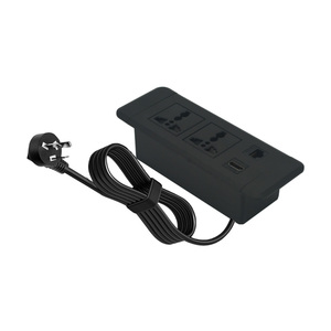 <span class=keywords><strong>Prix</strong></span> usine caché argent Usb table prise électrique prise de courant boîte de prise de courant EU encastré prise électrique extérieure européenne - Product Image 4