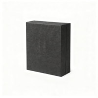 Boîtes cadeaux en carton rigide noir de luxe recyclables en gros pour produits de cils, design personnalisable, impression quadricolore UV
