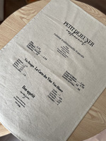 WML080 Serviettes de cuisine personnalisées en coton 100% avec impression de lettres de couleur unie, serviettes de table, torchons de cuisine pour hôtel