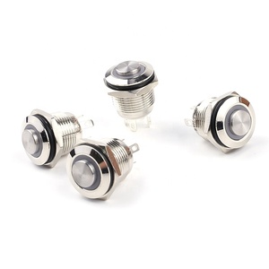 Công Tắc Nút Nhấn Bằng Thép Không Gỉ Bật Tắt Hàng Hải Lò Nướng Chiếu Sáng 4 Chân Bằng Đồng Niken 4 Vị Trí Cao 16Mm - Product Image 3