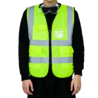 Personalizzato hi vis workwear maglia giacca di sicurezza riflettente gilet di sicurezza