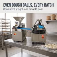 Machine automatique de division et de façonnage de la pâte, machine à fabriquer des boules de pâte pour boulangerie commerciale, pour pain et brioches