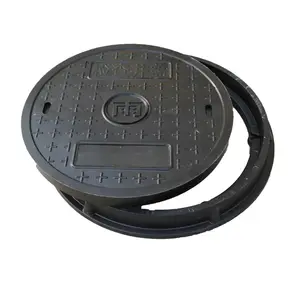 Road Facility 600mm Diameter Round Manhole Cover Fibreglass Composite Manhole Cover