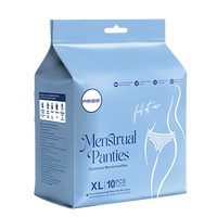 Culottes menstruelles super absorbantes Friss, culottes hygiéniques anti-fuites, culottes jetables pour les règles de nuit pour femmes