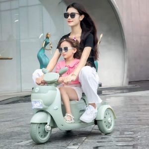 Motocicleta eléctrica de 2 asientos para niños a precio barato/<span class=keywords><strong>3</strong></span> ruedas rosa con batería, triciclo para niños, coche de juguete, motocicleta - Product Image 2